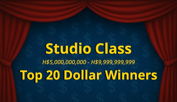 Top 20 Winners in The Studio Class