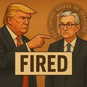 President Donald Trump Firing Treasury Secretary Jerome Powell